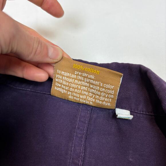 Big Bud Press Purple Short Sleeve Jumpsuit Women's XL Boho Indie Twee - Picture 5 of 11